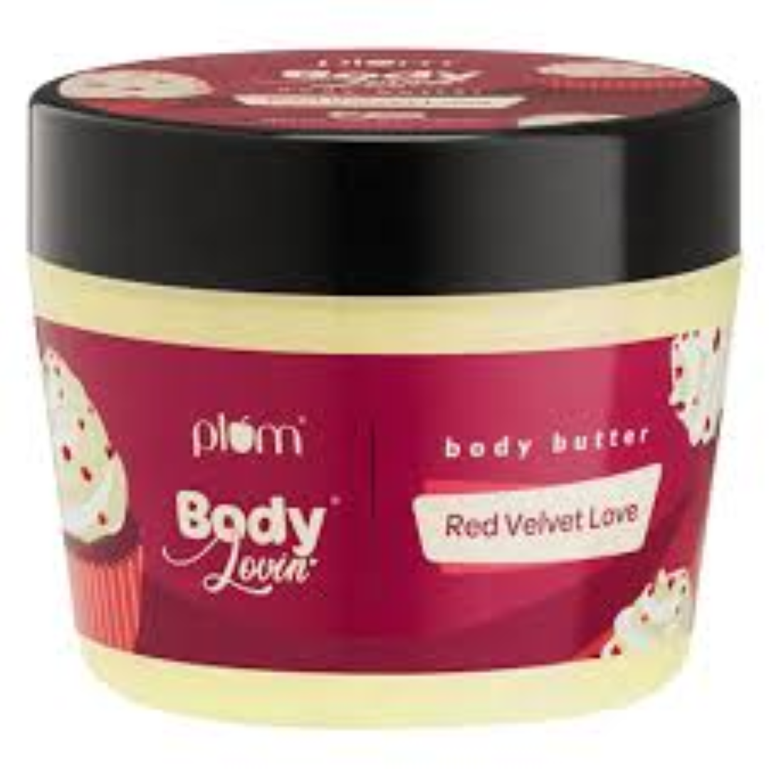 PLUM BODYLOVIN RED VELVET LOVE B/BUTTER 200G